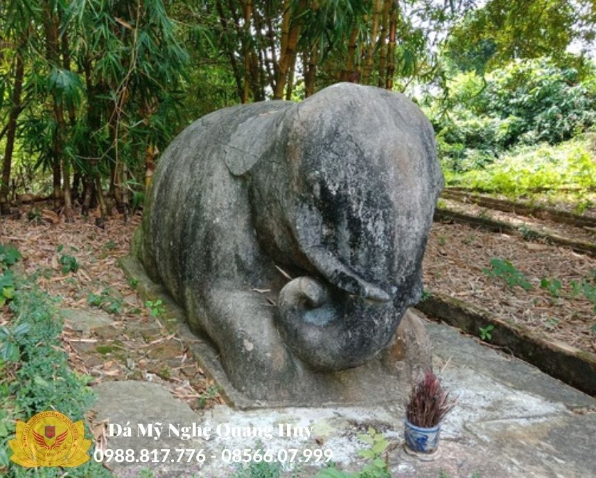 Tượng Voi đá, mẫu tượng voi đá cổ