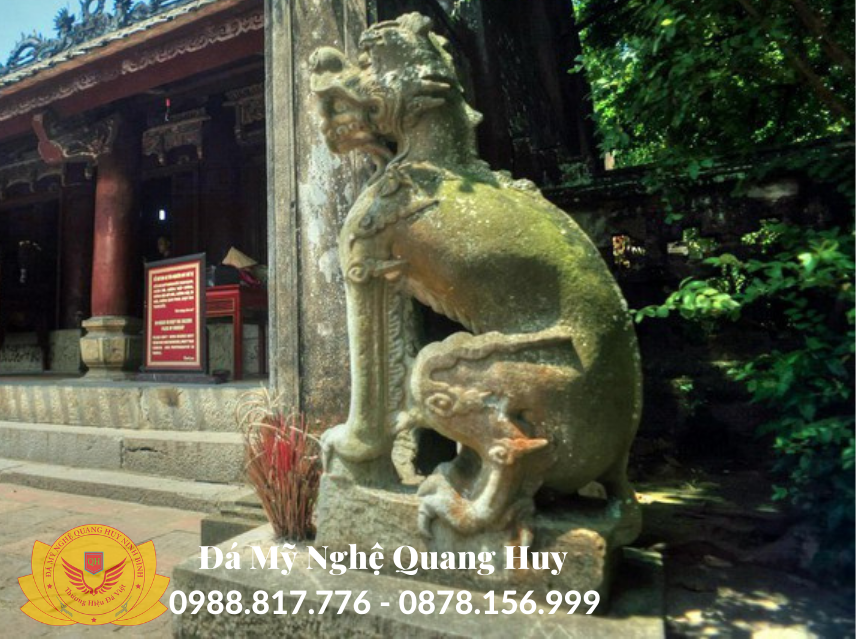 Mẫu nghê đá cổ Việt Nam Tại đền thờ Vua Đinh - Lê tại Hoa Lư - Ninh Bình